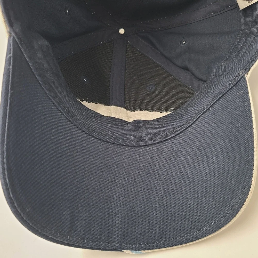 Vintage Bud‎ Bowl Hat Adjustable Bud Light Blue White Football 2007 Super Bowl